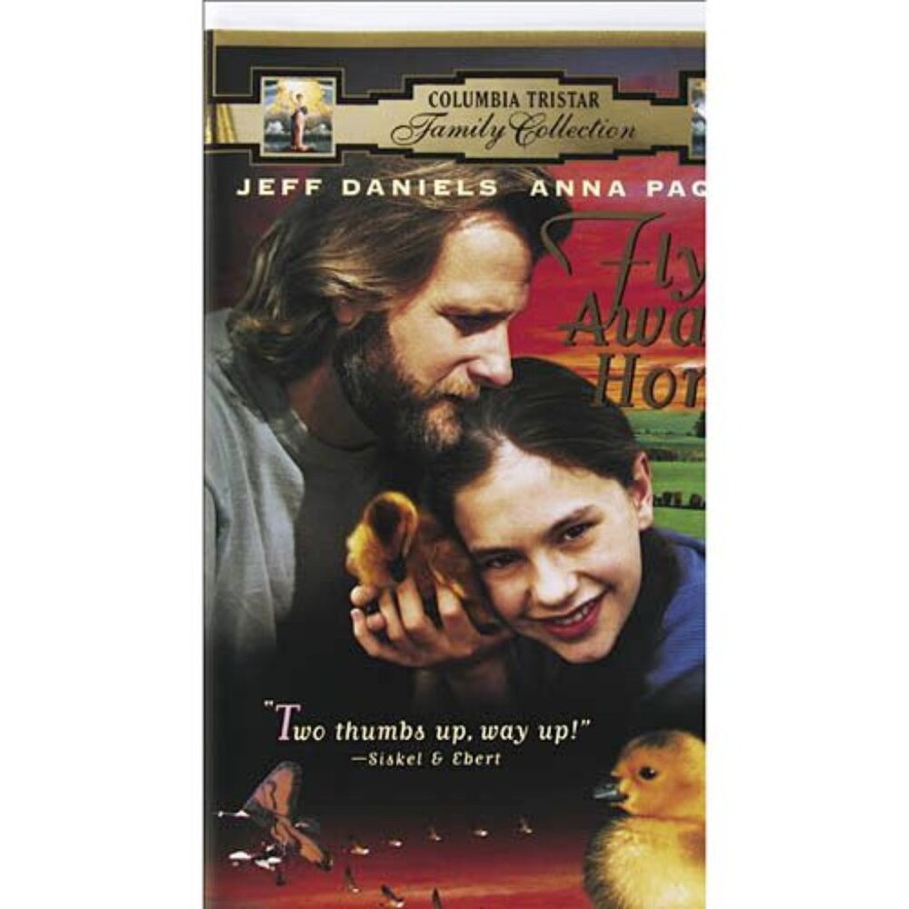 Fly Away Home VHS A Girl And Her Geese A Columbia Tristar Family Collection